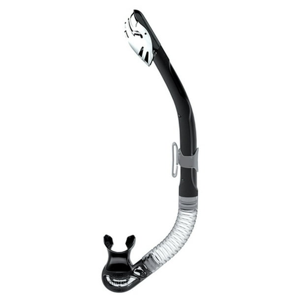 Mares Ergo Silicone Dry Snorkel with Exhaust Valve and Ergonomic Design